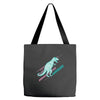 ask me about dinosaurs Tote Bags