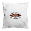 December  Peeking Out Baby Boy Throw Pillow