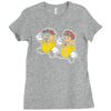 paper bad duo Ladies Fitted T-Shirt