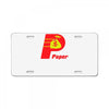 paper License Plate