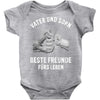 vater und sohn Baby Onesie