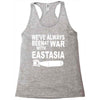 war with east asia Racerback Tank