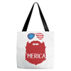 america 3 Tote Bags
