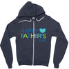 happy father day Zipper Hoodie