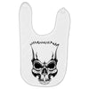 stupid skull Baby Bibs