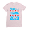 michelle obama 2020 Ladies Fitted T-Shirt