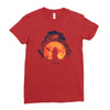 blood moon Ladies Fitted T-Shirt