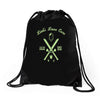 links lawn care Drawstring Bags