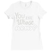 you and whose army Ladies Fitted T-Shirt