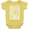 straight outta planet vegeta Baby Bodysuit