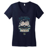 lucky dragon lager Women's V-Neck T-Shirt