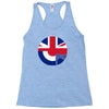 mod union jack, ideal gift, birthday present Racerback Tank