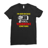 i'm here because you broke something Ladies Fitted T-Shirt