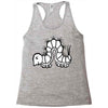 white Racerback Tank