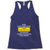 Under Construction Personalize Baby Racerback Tank