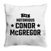 The Notorious Throw Pillow
