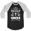 I Am One Blessed Uncle 3/4 Sleeve Shirt