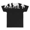 evolution of leprechaun funny  irish ireland st patricks day us All Over Men's T-shirt
