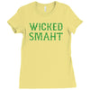 wicked smaht funny (2) Ladies Fitted T-Shirt