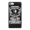 Never Underestimate Old Man Who Was Born February iPhone 7 Case