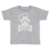 personalized paw halo Toddler T-shirt