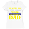soldier dad Ladies Fitted T-Shirt