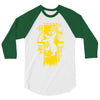 badger crest 3/4 Sleeve Shirt