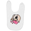 cute lop eared rabbit Baby Bibs
