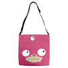 nibbler futurama Adjustable Strap Totes