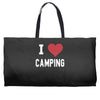 i love camping! Weekender Totes