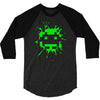 space invader 2 splat 3/4 Sleeve Shirt