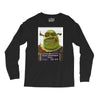 shrek mug shot funny Long Sleeve Shirts