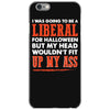 liberal for halloween (mp) iPhone 6/6s Case