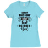 sorry this guy is already taken by a super sexy  october girl Ladies Fitted T-Shirt