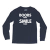 boobs real smile fake Long Sleeve Shirts