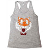 tiger bow tie Racerback Tank