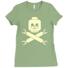plastic block pirates Ladies Fitted T-Shirt