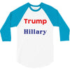 this was a trump shirt but hillary deleted it 3/4 Sleeve Shirt