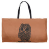 owl on athletic Weekender Totes