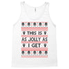 Emo Gothic Ugly Christmas Sweater Tank Top