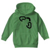 black best Youth Hoodie