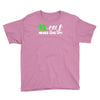 zombie never give up fun Youth Tee