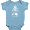 Keep Calm And Let Jeff Handle It Baby Onesie