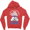 Some Girls Love Diamonds This Girl Loves Balls Zipper Hoodie