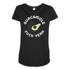 Guacamole Fuck Yeah Maternity Scoop Neck T-shirt