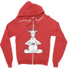 Yoga with Goat Zipper Hoodie