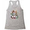 rand theft mario Racerback Tank