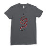 snake red black Ladies Fitted T-Shirt