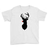 deer skull christmas Youth Tee