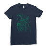 green vigilance Ladies Fitted T-Shirt